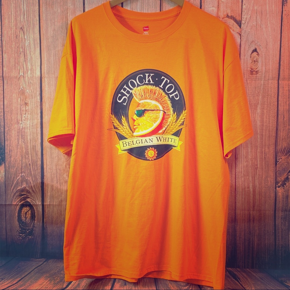 🔴 ShockTop Hanes Tagless Tee / T-Shirt